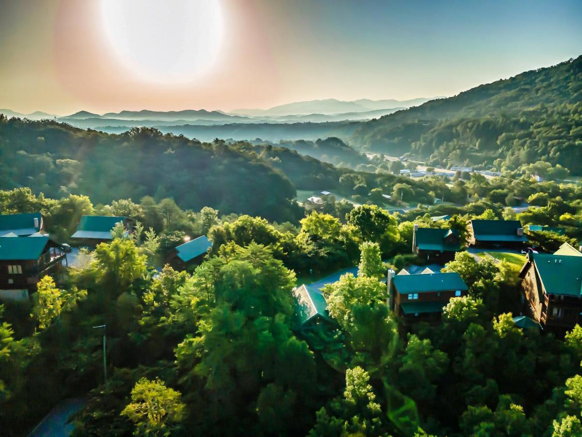 Cozy Log Cabin!! In Heart Of Pf & Close To The Smokies بيدجن فورج المظهر الخارجي الصورة