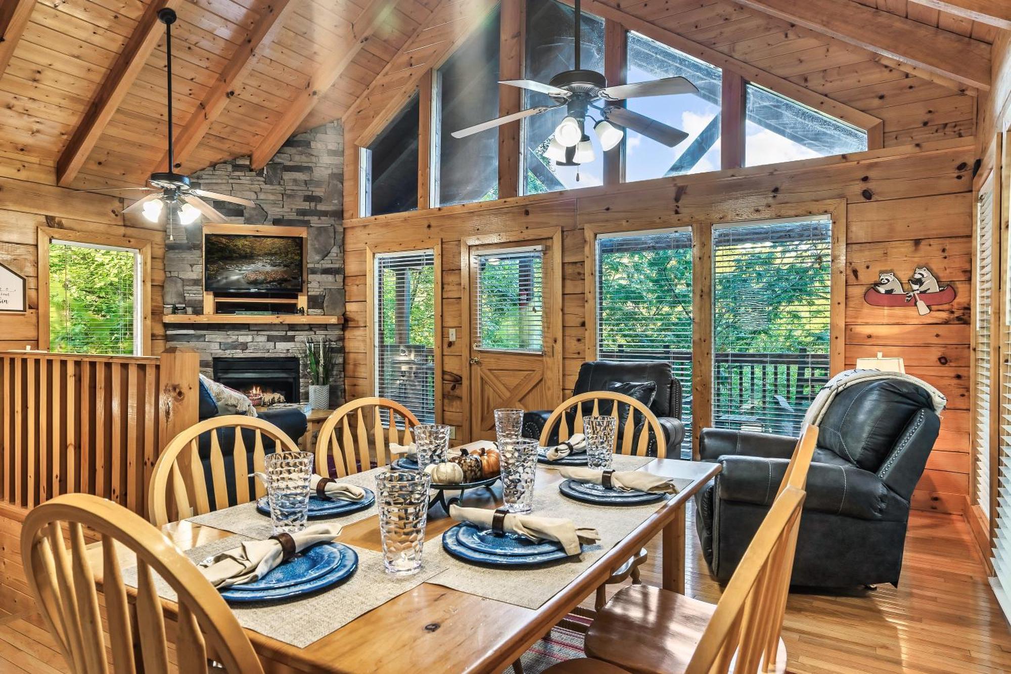 Cozy Log Cabin!! In Heart Of Pf & Close To The Smokies بيدجن فورج المظهر الخارجي الصورة