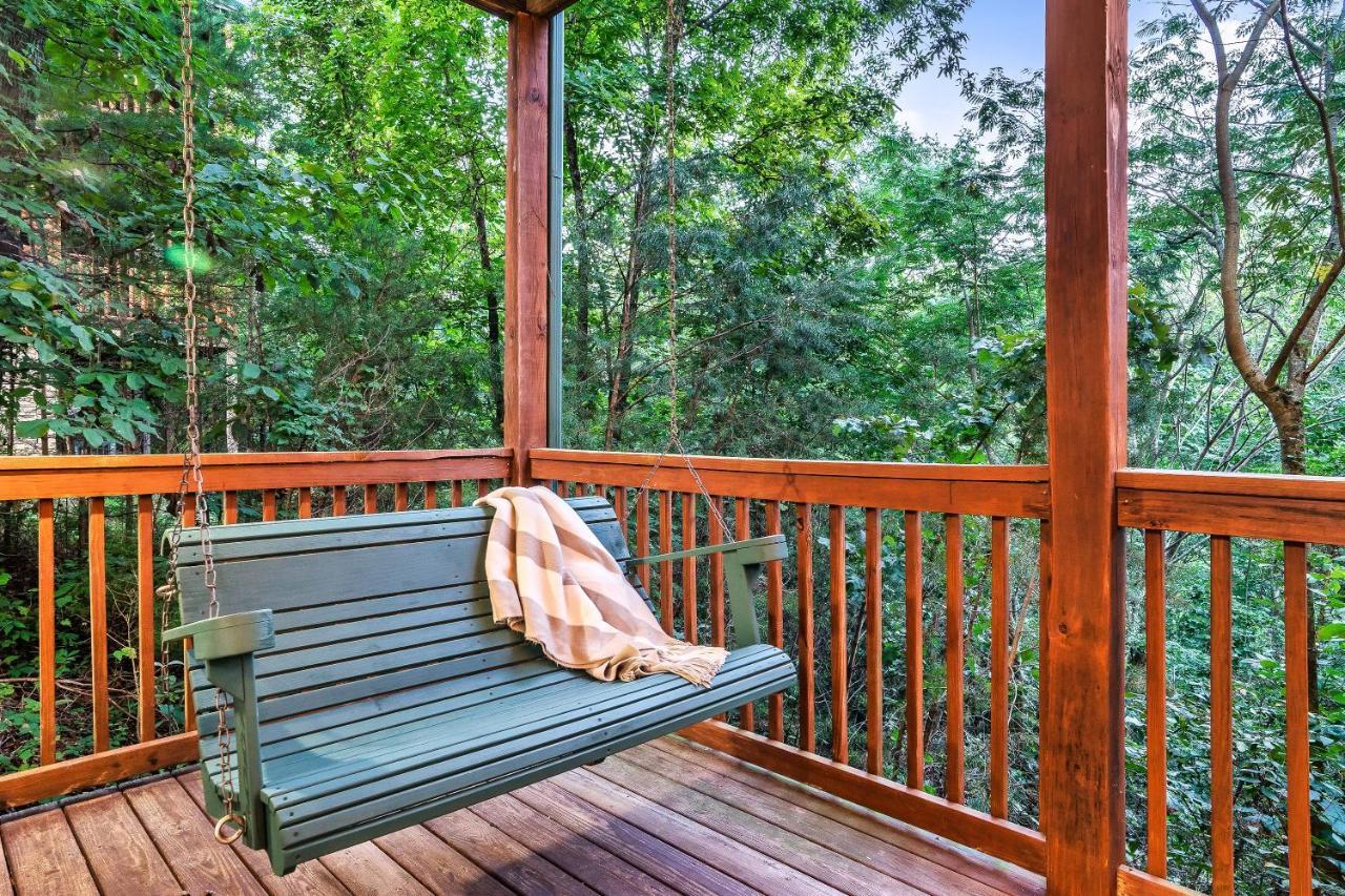 Cozy Log Cabin!! In Heart Of Pf & Close To The Smokies بيدجن فورج المظهر الخارجي الصورة